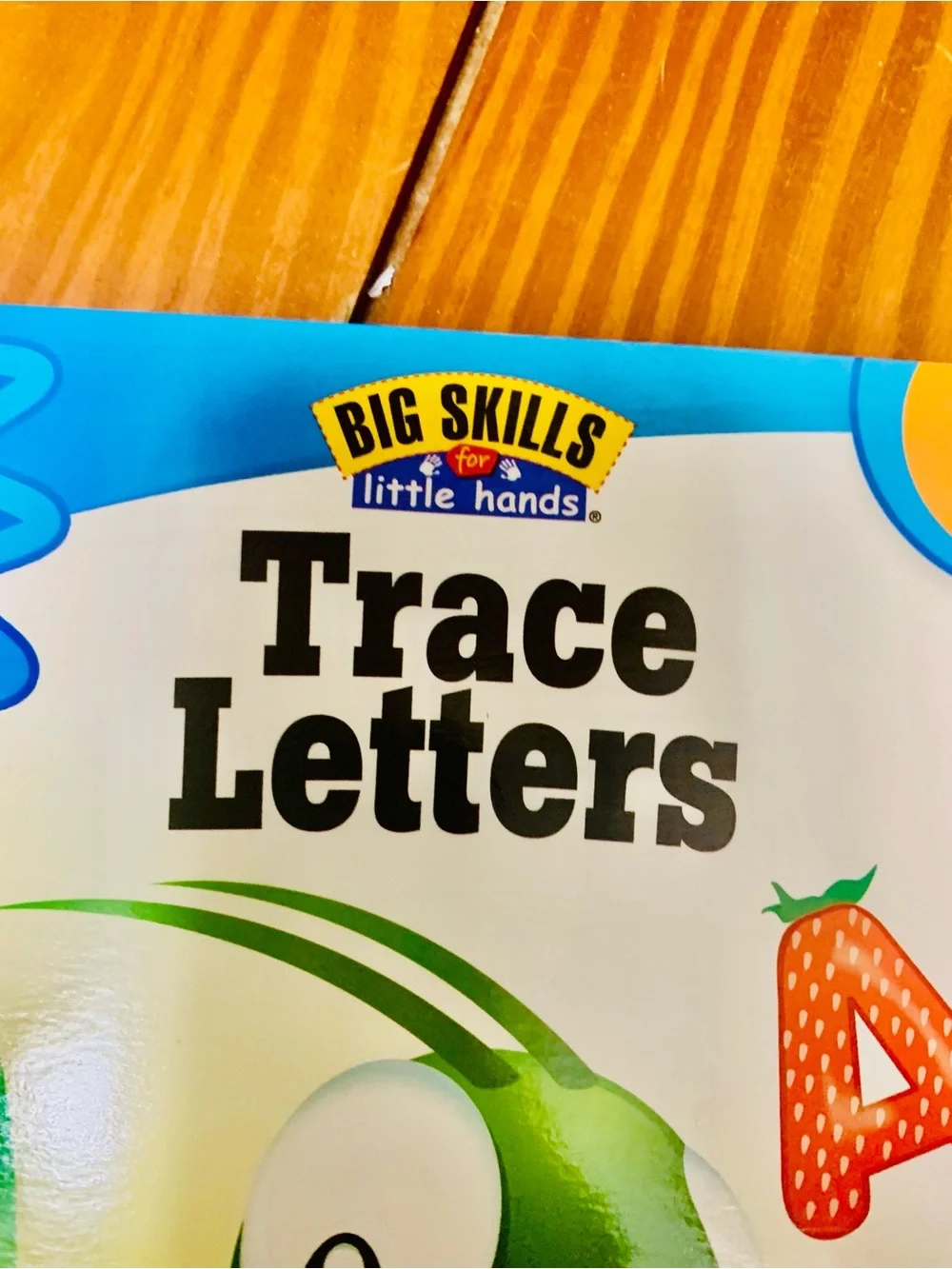 Trace Letters & Trace Numbers Activity Books - Red, Green